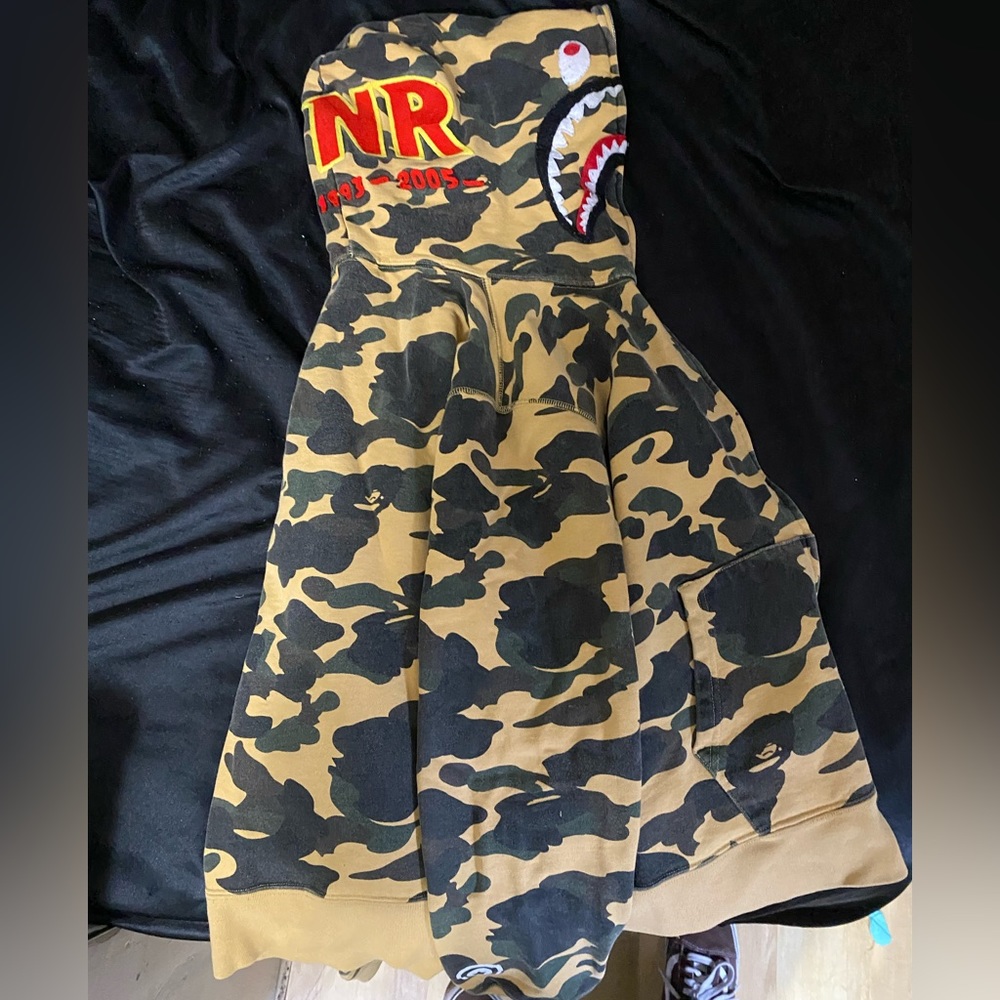 BAPE PONR Full Zip Large Hoodie